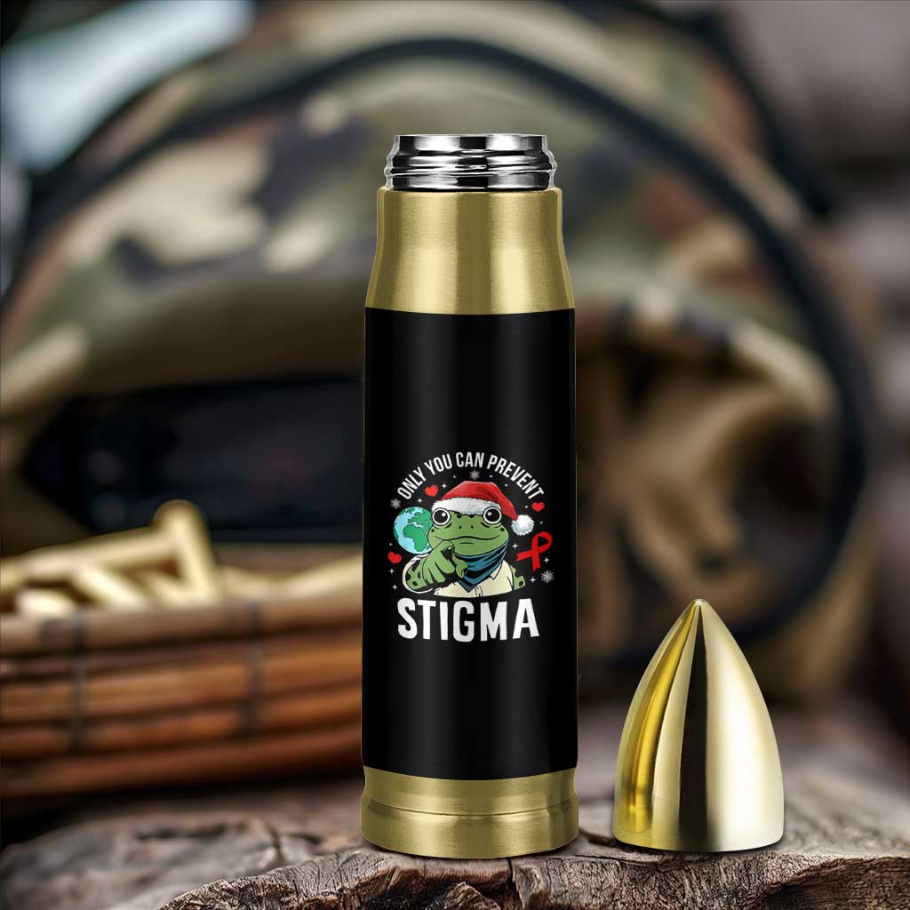 Resist Frog AIDS Awareness Christmas Bullet Tumbler Only You Can Prevent Stigma - Wonder Print Shop