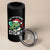 Resist Frog AIDS Awareness Christmas 4 in 1 Can Cooler Tumbler Only You Can Prevent Stigma - Wonder Print Shop