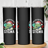 Resist Frog AIDS Awareness Christmas Skinny Tumbler Only You Can Prevent Stigma - Wonder Print Shop