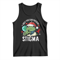 Resist Frog AIDS Awareness Christmas Tank Top Only You Can Prevent Stigma - Wonder Print Shop