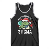 Resist Frog AIDS Awareness Christmas Tank Top Only You Can Prevent Stigma - Wonder Print Shop