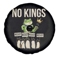 Resist Frog Spare Tire Cover No Kings Funny Portland Protest ICE Activist Meme - Wonder Print Shop