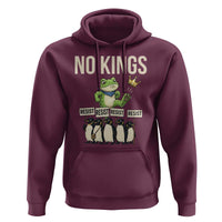Resist Frog Hoodie No Kings Funny Portland Protest ICE Activist Meme - Wonder Print Shop
