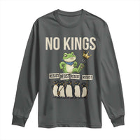 Resist Frog Long Sleeve Shirt No Kings Funny Portland Protest ICE Activist Meme - Wonder Print Shop