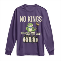 Resist Frog Long Sleeve Shirt No Kings Funny Portland Protest ICE Activist Meme - Wonder Print Shop