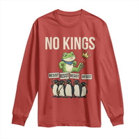 Resist Frog Long Sleeve Shirt No Kings Funny Portland Protest ICE Activist Meme - Wonder Print Shop