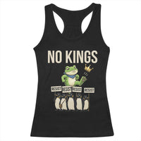Resist Frog Racerback Tank Top No Kings Funny Portland Protest ICE Activist Meme - Wonder Print Shop