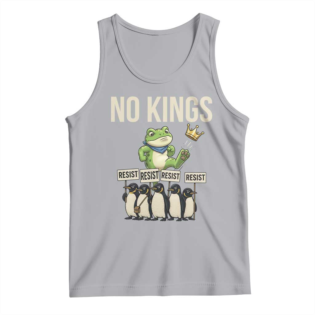 Resist Frog Tank Top No Kings Funny Portland Protest ICE Activist Meme - Wonder Print Shop