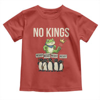 Resist Frog Toddler T Shirt No Kings Funny Portland Protest ICE Activist Meme - Wonder Print Shop