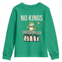 Resist Frog Youth Sweatshirt No Kings Funny Portland Protest ICE Activist Meme - Wonder Print Shop