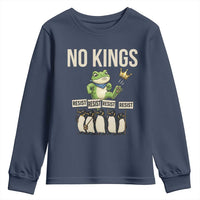 Resist Frog Youth Sweatshirt No Kings Funny Portland Protest ICE Activist Meme - Wonder Print Shop