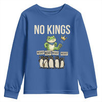 Resist Frog Youth Sweatshirt No Kings Funny Portland Protest ICE Activist Meme - Wonder Print Shop