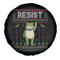 Resist Frog Spare Tire Cover Funny Portland Protest ICE Activist Meme 2025 - Wonder Print Shop