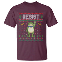 Resist Frog T Shirt Funny Portland Protest ICE Activist Meme 2025 - Wonder Print Shop