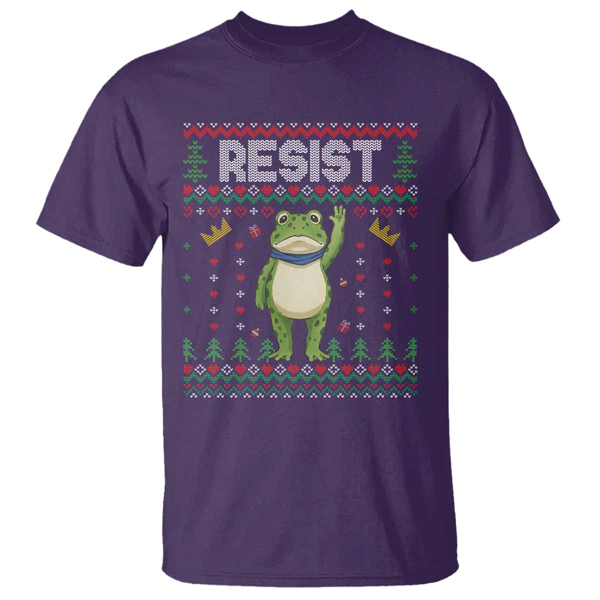 Resist Frog T Shirt Funny Portland Protest ICE Activist Meme 2025 - Wonder Print Shop
