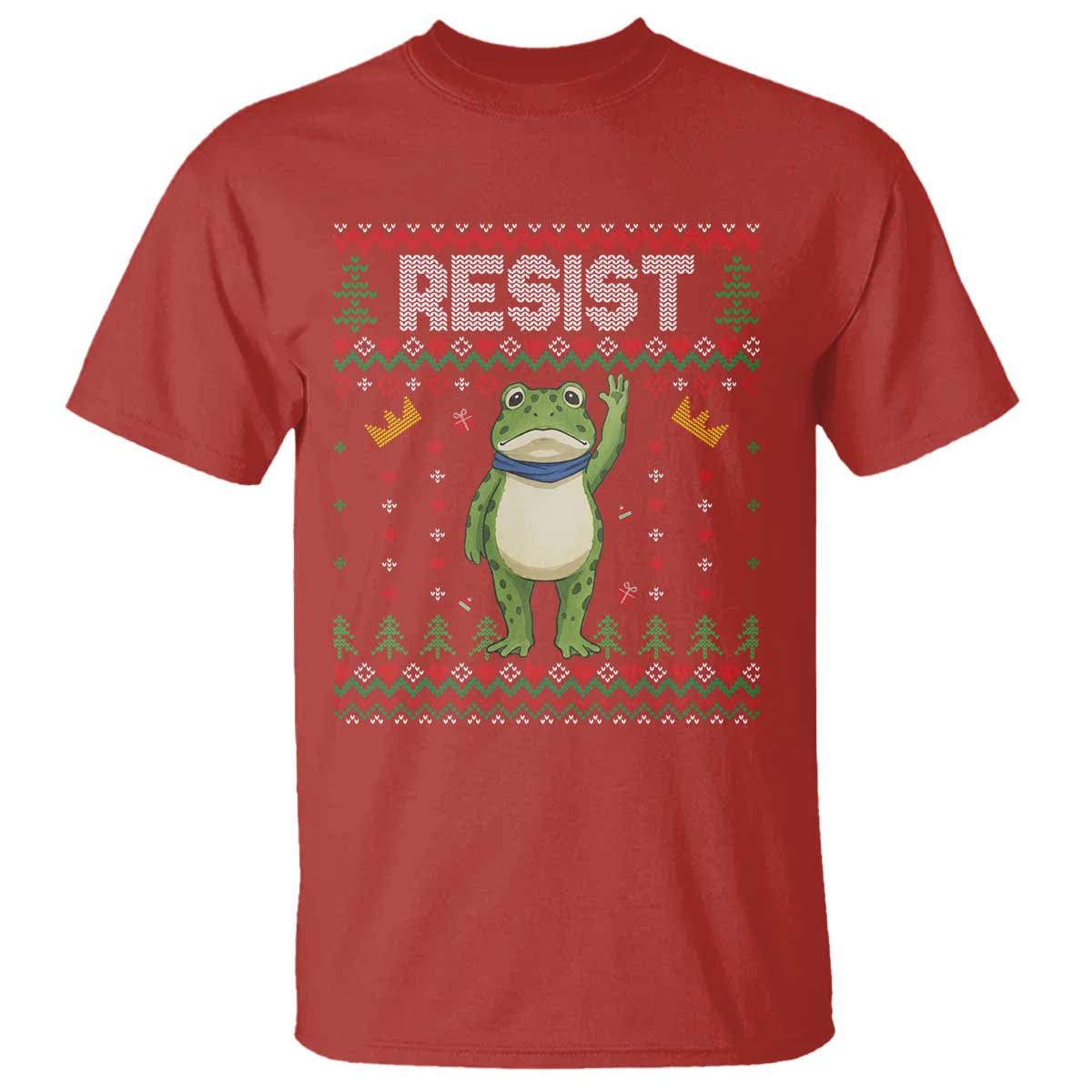 Resist Frog T Shirt Funny Portland Protest ICE Activist Meme 2025 - Wonder Print Shop