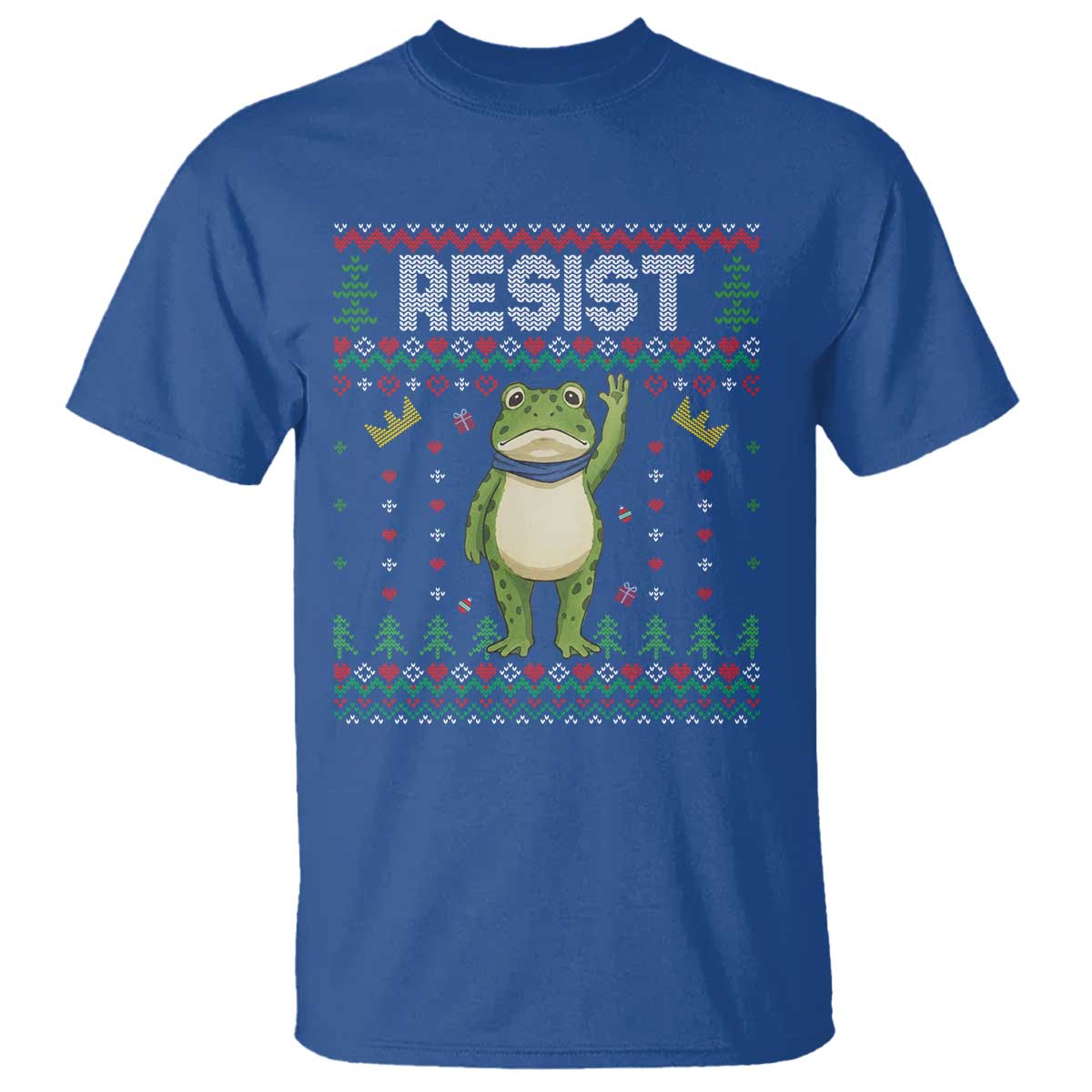 Resist Frog T Shirt Funny Portland Protest ICE Activist Meme 2025 - Wonder Print Shop