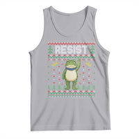 Resist Frog Tank Top Funny Portland Protest ICE Activist Meme 2025 - Wonder Print Shop