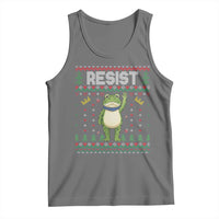 Resist Frog Tank Top Funny Portland Protest ICE Activist Meme 2025 - Wonder Print Shop