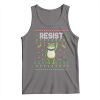 Resist Frog Tank Top Funny Portland Protest ICE Activist Meme 2025 - Wonder Print Shop
