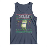 Resist Frog Tank Top Funny Portland Protest ICE Activist Meme 2025 - Wonder Print Shop
