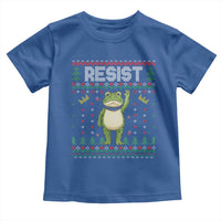 Resist Frog Toddler T Shirt Funny Portland Protest ICE Activist Meme 2025 - Wonder Print Shop