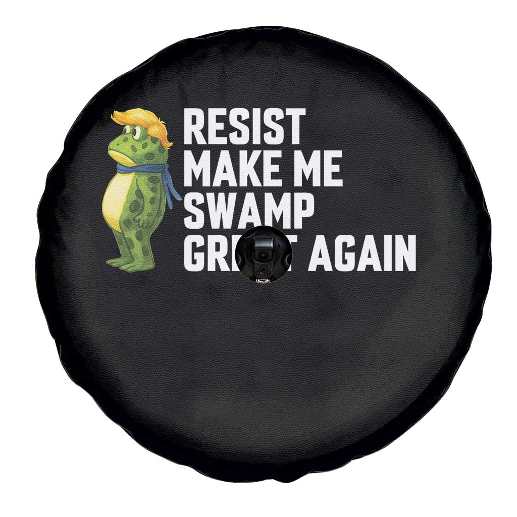 Resist Frog Spare Tire Cover Funny Polittical 2025 Meme - Wonder Print Shop