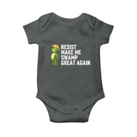 Resist Frog Baby Onesie Funny Polittical 2025 Meme - Wonder Print Shop