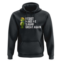 Resist Frog Hoodie Funny Polittical 2025 Meme - Wonder Print Shop