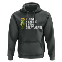 Resist Frog Hoodie Funny Polittical 2025 Meme - Wonder Print Shop