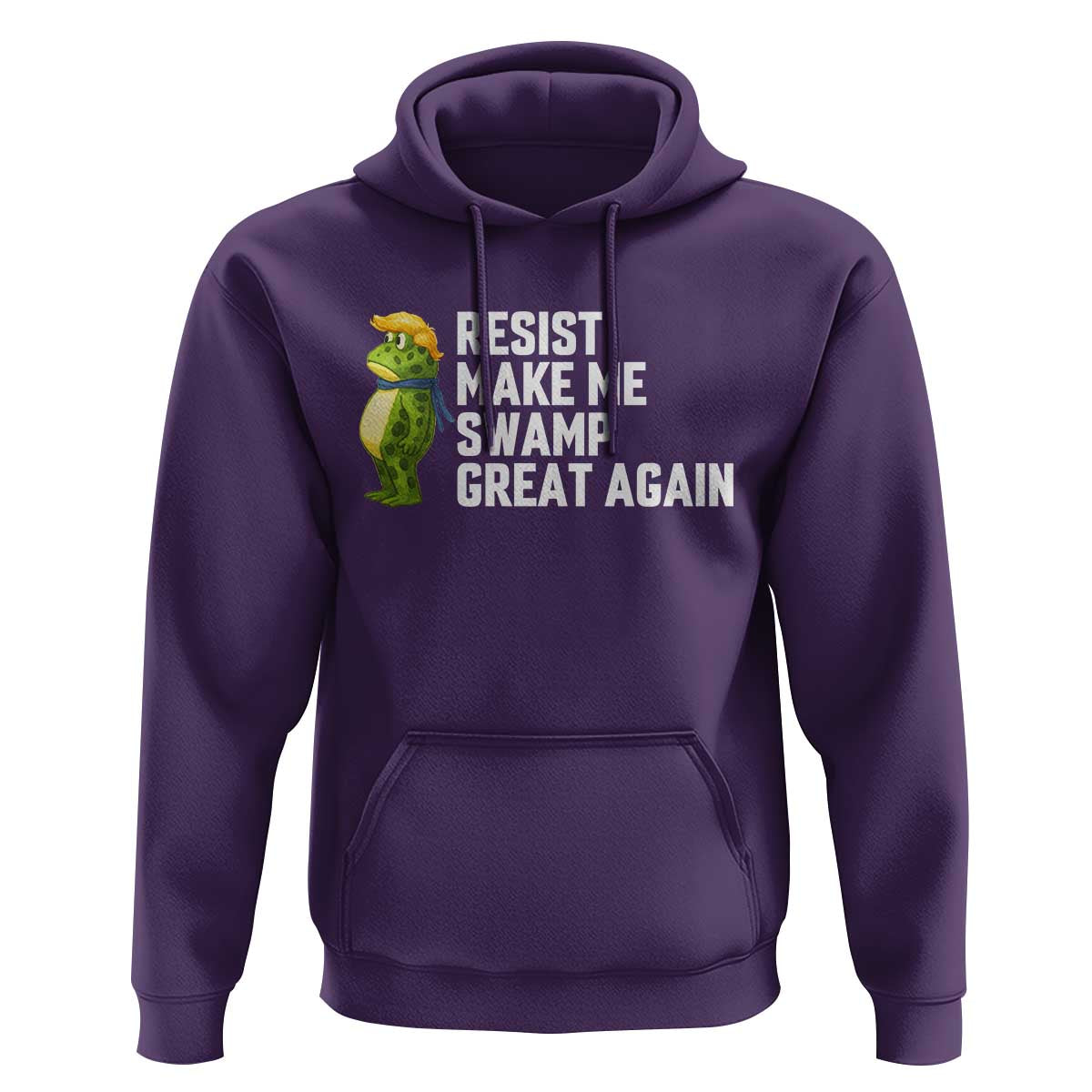 Resist Frog Hoodie Funny Polittical 2025 Meme - Wonder Print Shop