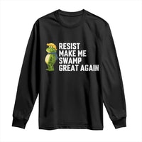 Resist Frog Long Sleeve Shirt Funny Polittical 2025 Meme - Wonder Print Shop