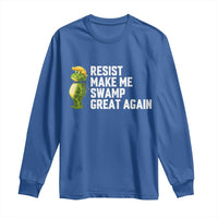 Resist Frog Long Sleeve Shirt Funny Polittical 2025 Meme - Wonder Print Shop