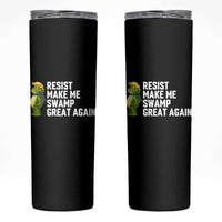 Resist Frog Skinny Tumbler Funny Polittical 2025 Meme - Wonder Print Shop