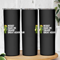 Resist Frog Skinny Tumbler Funny Polittical 2025 Meme - Wonder Print Shop