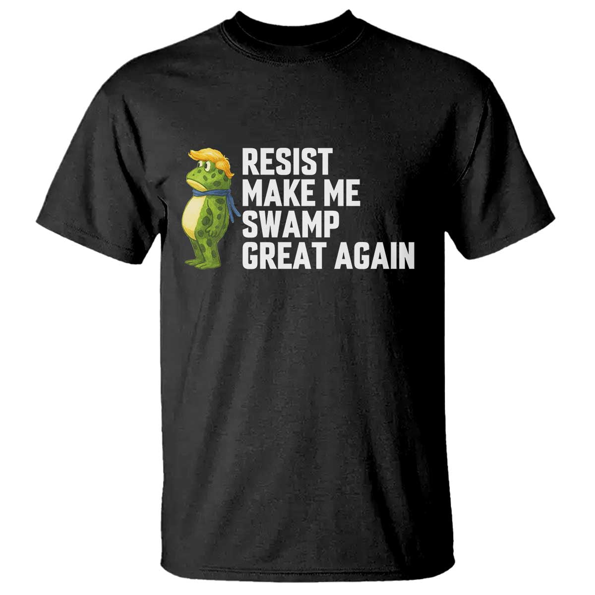 Resist Frog T Shirt Funny Polittical 2025 Meme - Wonder Print Shop