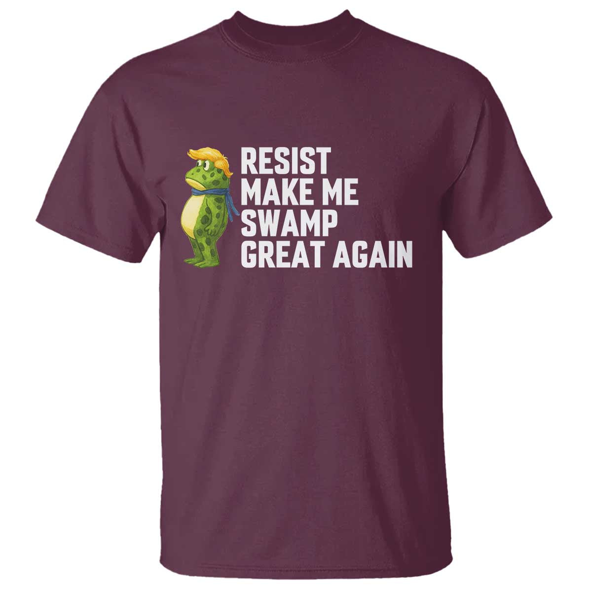 Resist Frog T Shirt Funny Polittical 2025 Meme - Wonder Print Shop