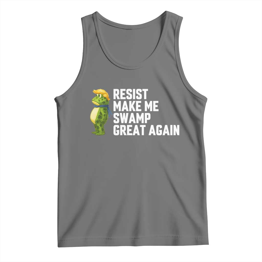 Resist Frog Tank Top Funny Polittical 2025 Meme - Wonder Print Shop