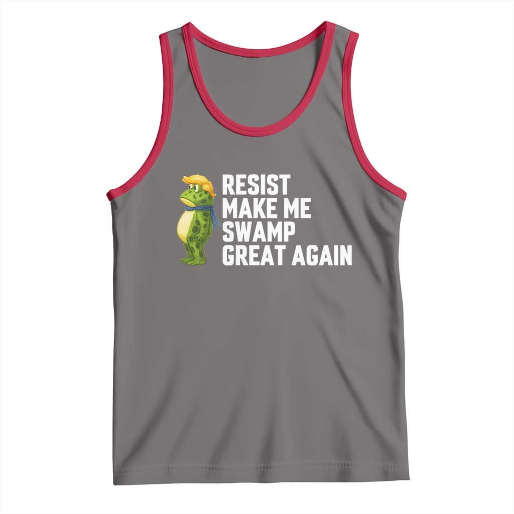 Resist Frog Tank Top Funny Polittical 2025 Meme - Wonder Print Shop