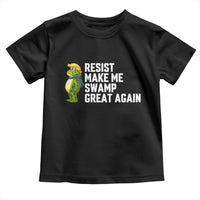 Resist Frog Toddler T Shirt Funny Polittical 2025 Meme - Wonder Print Shop