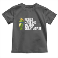 Resist Frog Toddler T Shirt Funny Polittical 2025 Meme - Wonder Print Shop