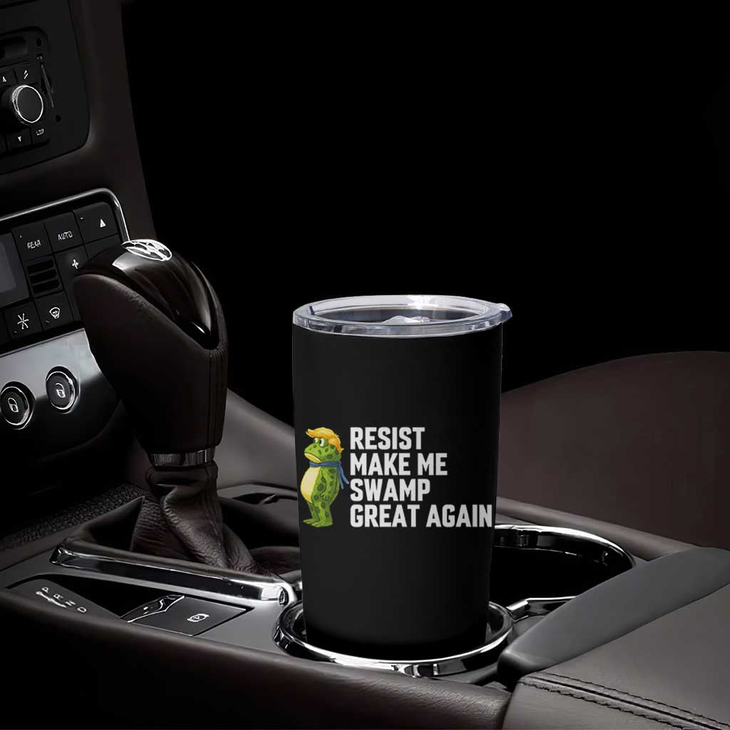 Resist Frog Tumbler Cup Funny Polittical 2025 Meme - Wonder Print Shop