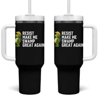 Resist Frog Tumbler With Handle Funny Polittical 2025 Meme - Wonder Print Shop