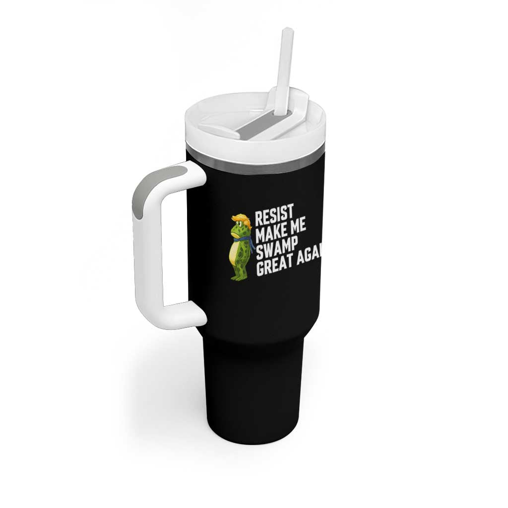 Resist Frog Tumbler With Handle Funny Polittical 2025 Meme - Wonder Print Shop