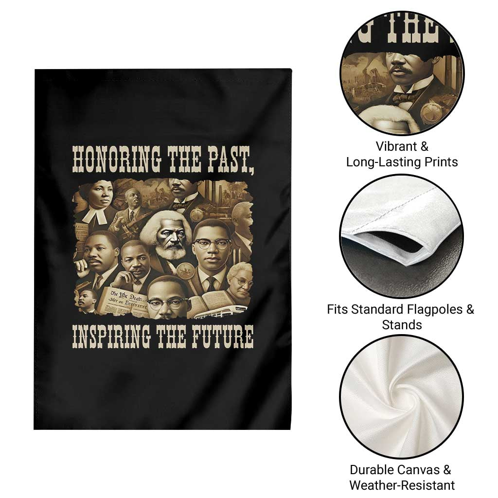 Honoring The Past Inspiring The Future Garden Flag Black History Month - Wonder Print Shop