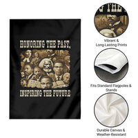 Honoring The Past Inspiring The Future Garden Flag Black History Month - Wonder Print Shop