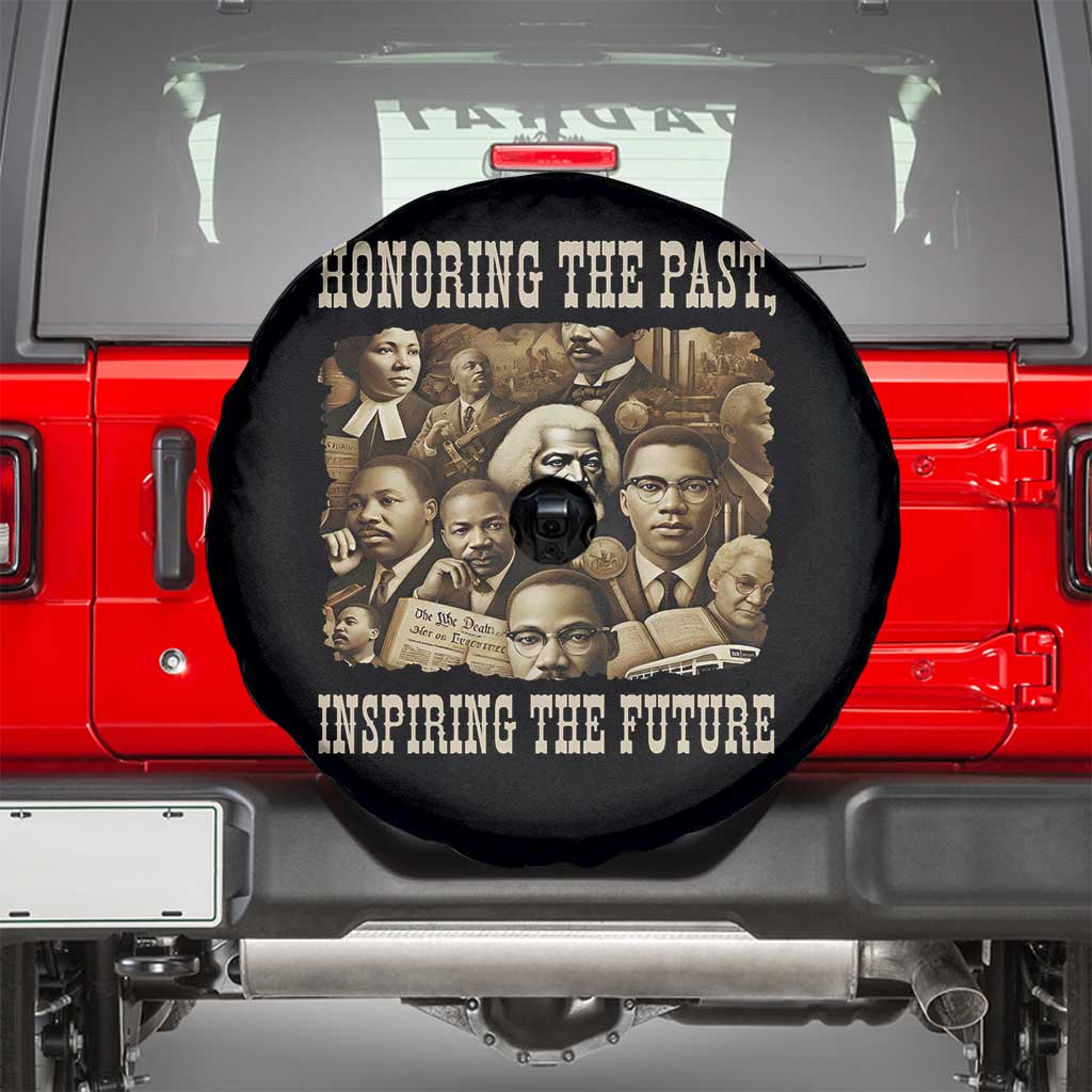 Honoring The Past Inspiring The Future Spare Tire Cover Black History Month - Wonder Print Shop