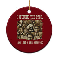 Honoring The Past Inspiring The Future Ceramic Ornament Black History Month - Wonder Print Shop