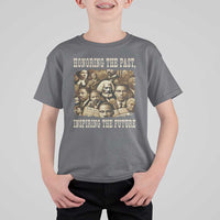 Honoring The Past Inspiring The Future T Shirt For Kid Black History Month - Wonder Print Shop