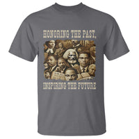 Honoring The Past Inspiring The Future T Shirt Black History Month - Wonder Print Shop